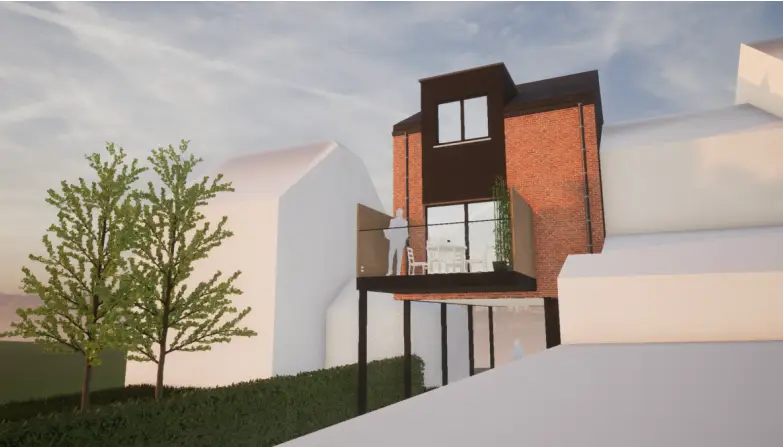 Démolition et reconstruction d'une maison unifamiliale