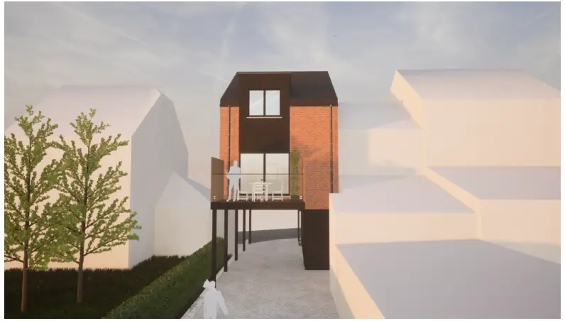 Démolition et reconstruction d'une maison unifamiliale