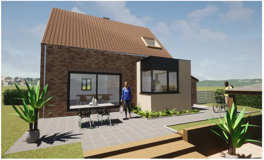 Rénovation et extension d'une habitation